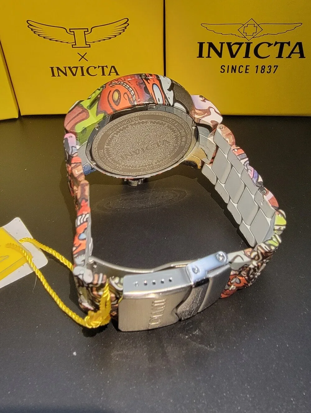 1 of 1 Invicta Pro Diver NeoArt Flux Men's Watch 52mm Aqua Plating Steel 50214